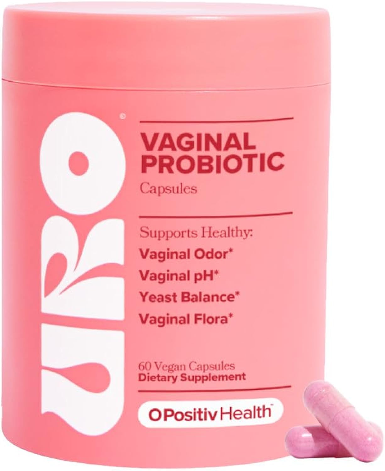 O Positiv URO Vaginal Probiotics 2PACK
